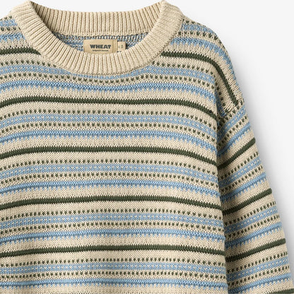 Wheat Jacquard Pullover Harlow