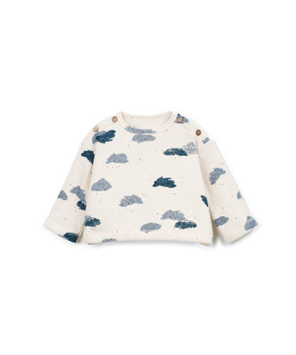 Play Up Printed Jersey Sweater
