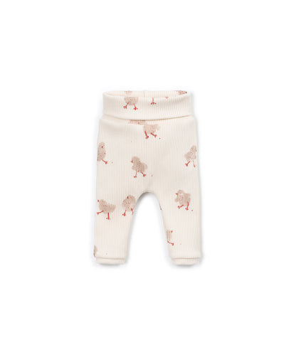 Play Up Printed Rib Leggings