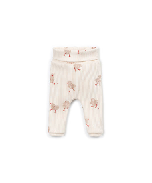 Play Up Printed Rib Leggings