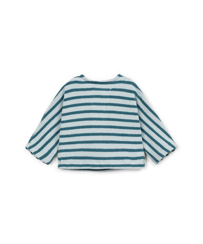 Play Up Striped Jersey Sweater