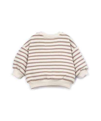 Play Up Striped Jersey Sweater