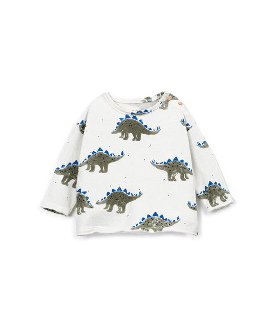 Play Up Printed Jersey Long Sleeve T-Shirt