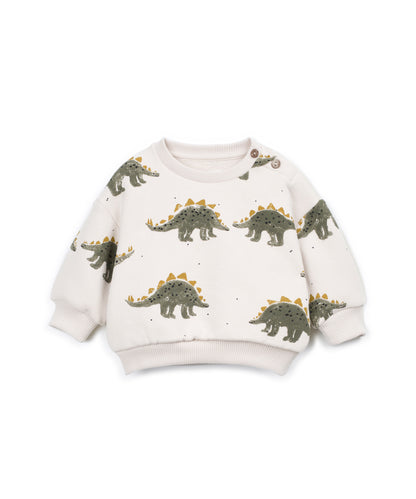 Play Up Printed Fleece Sweater