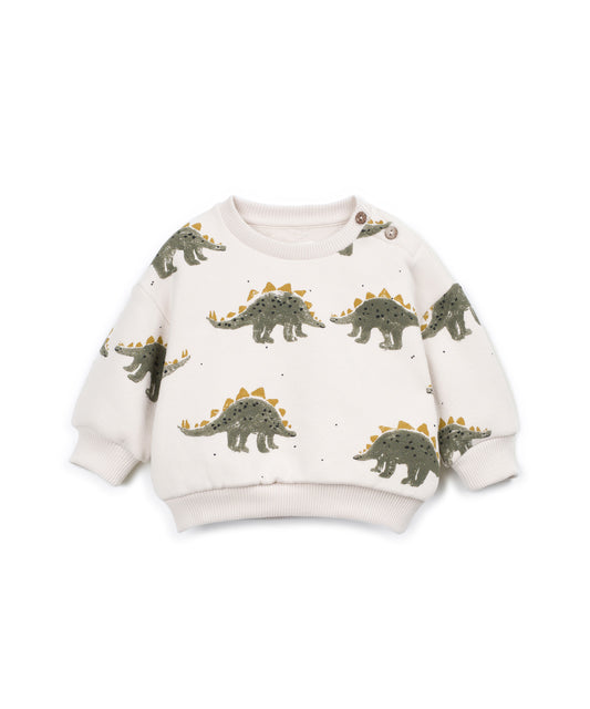Play Up Printed Fleece Sweater