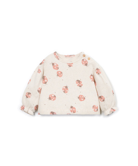 Play Up Printed Jersey Sweater