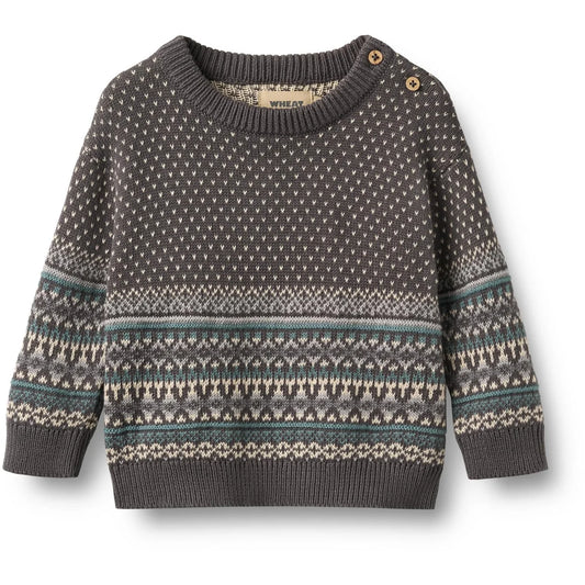 Wheat Jacquard Pullover Julius