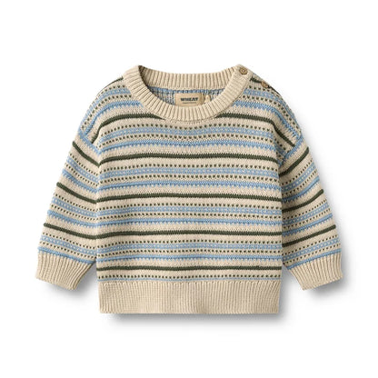 Wheat Jacquard Pullover Harlow
