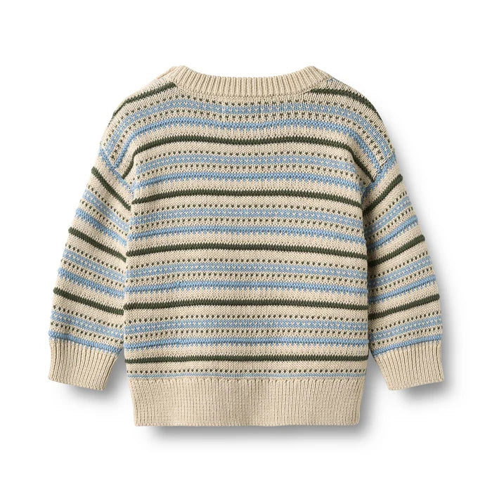 Wheat Jacquard Pullover Harlow