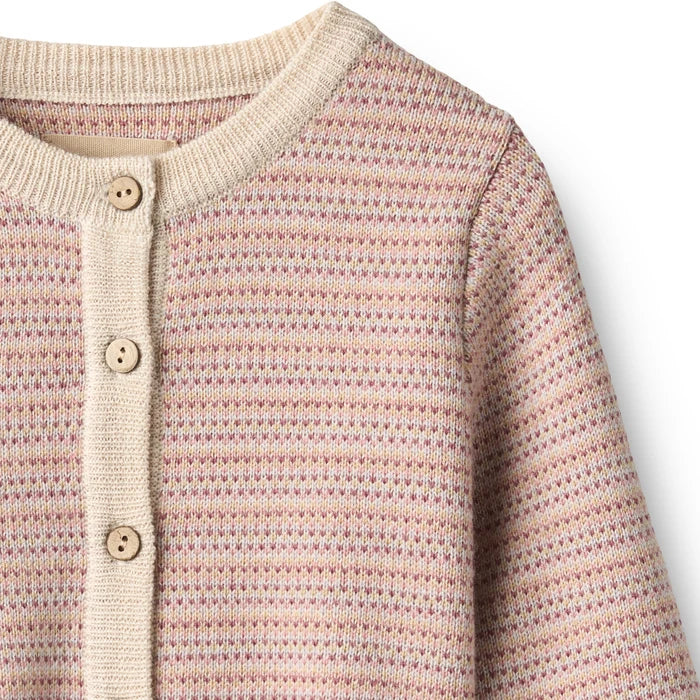 Wheat Knit Cardigan Nico