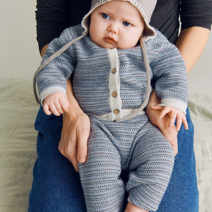 Wheat Knit Cardigan Nico Bluey