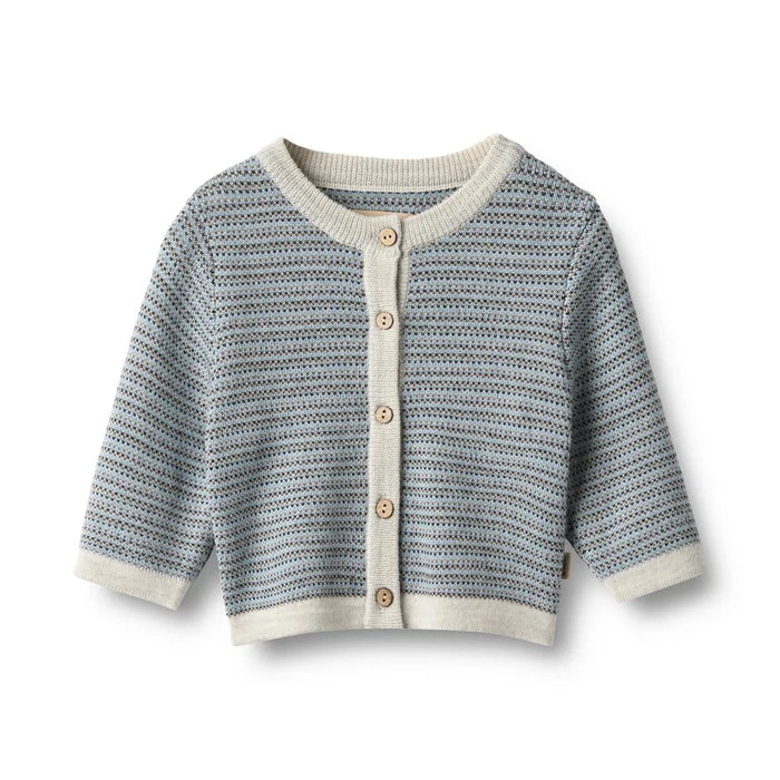 Wheat Knit Cardigan Nico Bluey