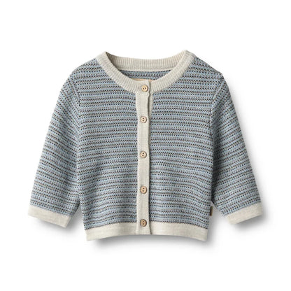 Wheat Knit Cardigan Nico Bluey