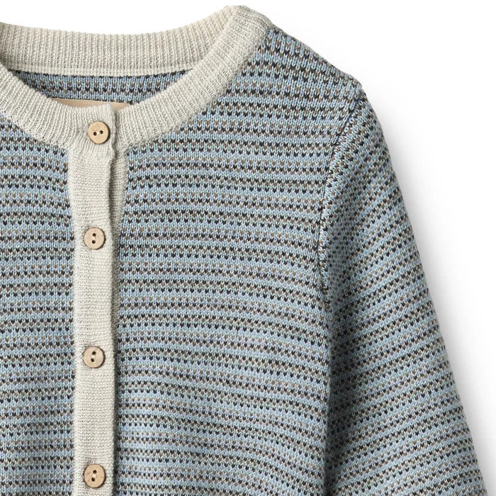 Wheat Knit Cardigan Nico Bluey