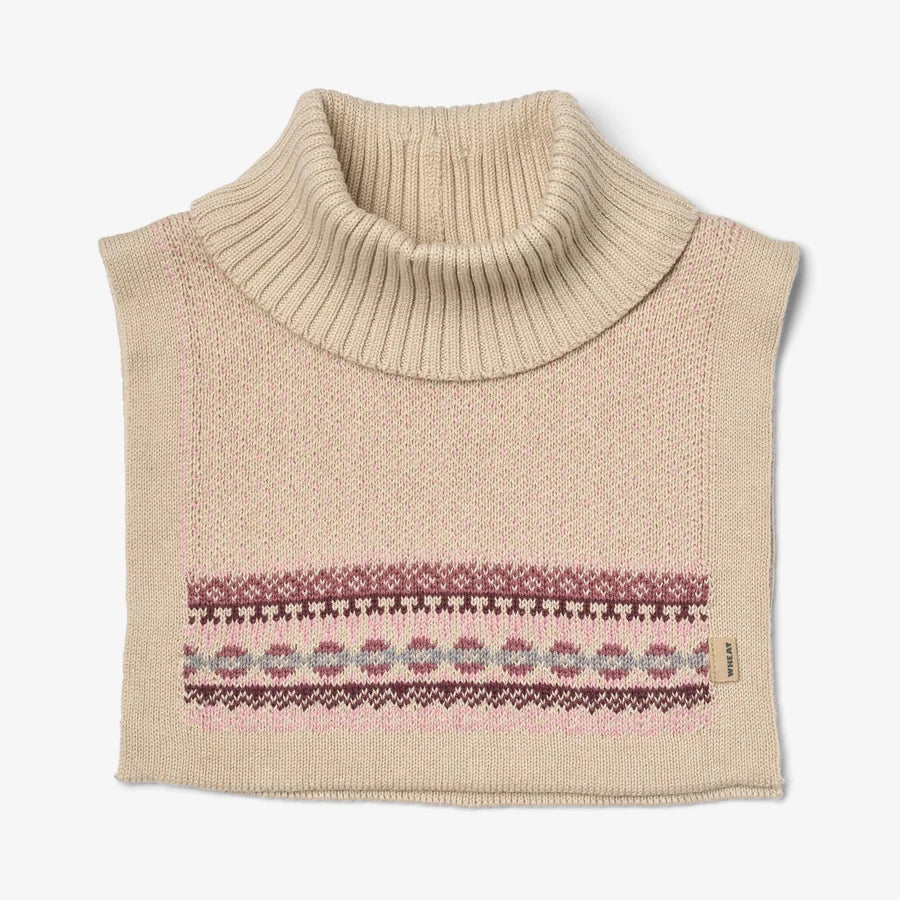 Wheat Jacquard Neckwarmer Stoffe