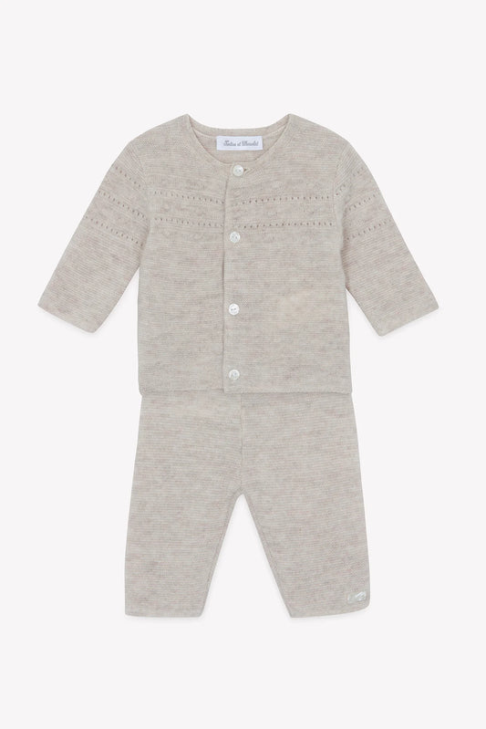 Tartine et Chocolat Ensemble Long 3 - Beige Chine