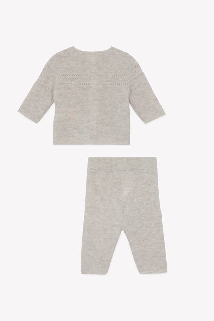 Tartine et Chocolat Ensemble Long 3 - Beige Chine