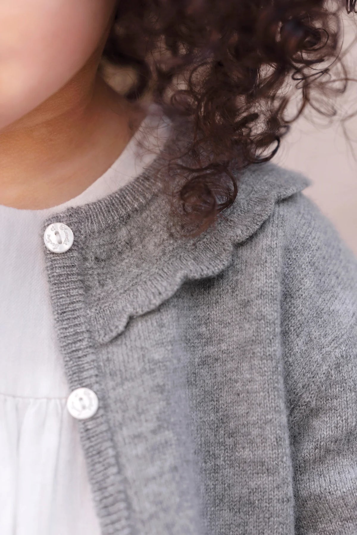 Tartine et Chocolat Cardigan 4 - Gris Moyen Chine