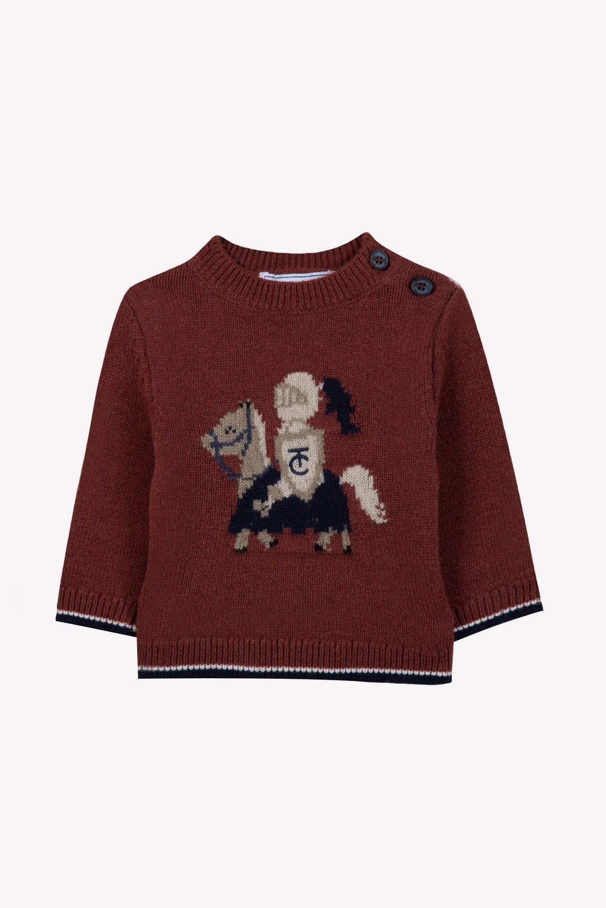 Tartine et Chocolat Pull 7 - Bordeaux