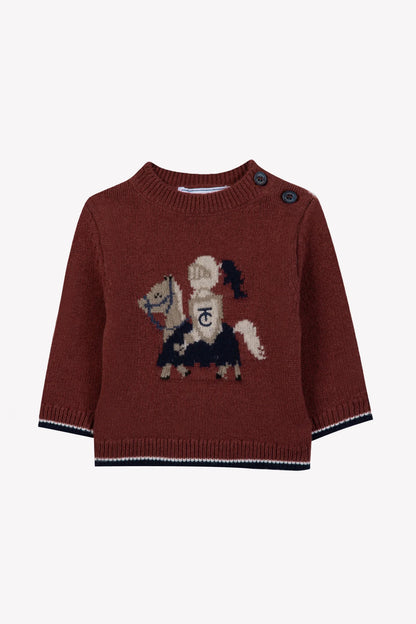 Tartine et Chocolat Pull 7 - Bordeaux