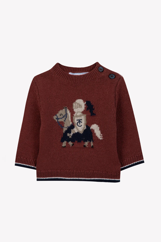 Tartine et Chocolat Pull 7 - Bordeaux