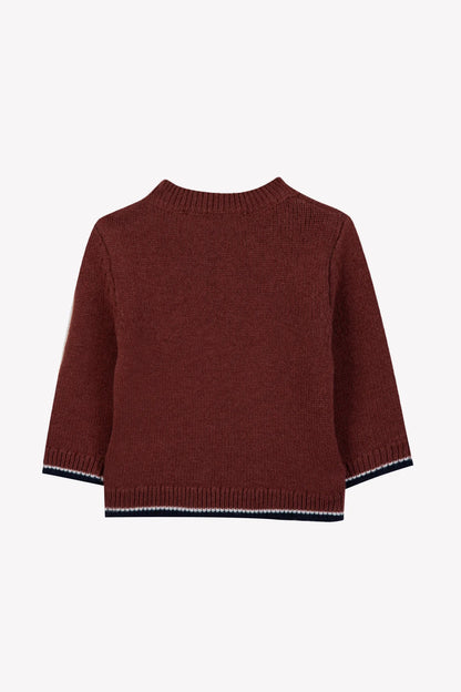 Tartine et Chocolat Pull 7 - Bordeaux