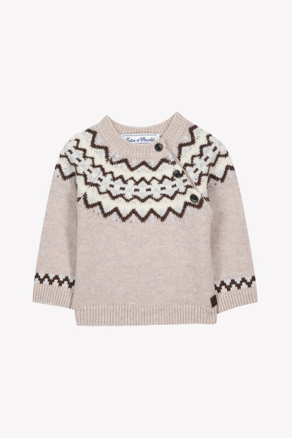 Tartine et Chocolat Pull 5 - Moka