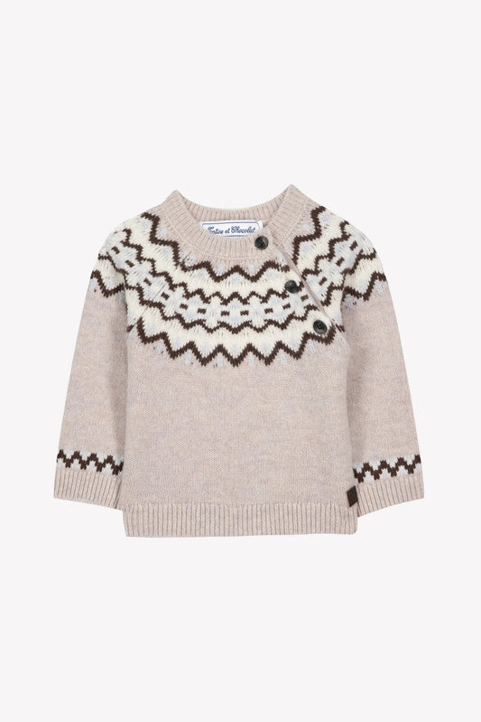 Tartine et Chocolat Pull 5 - Moka