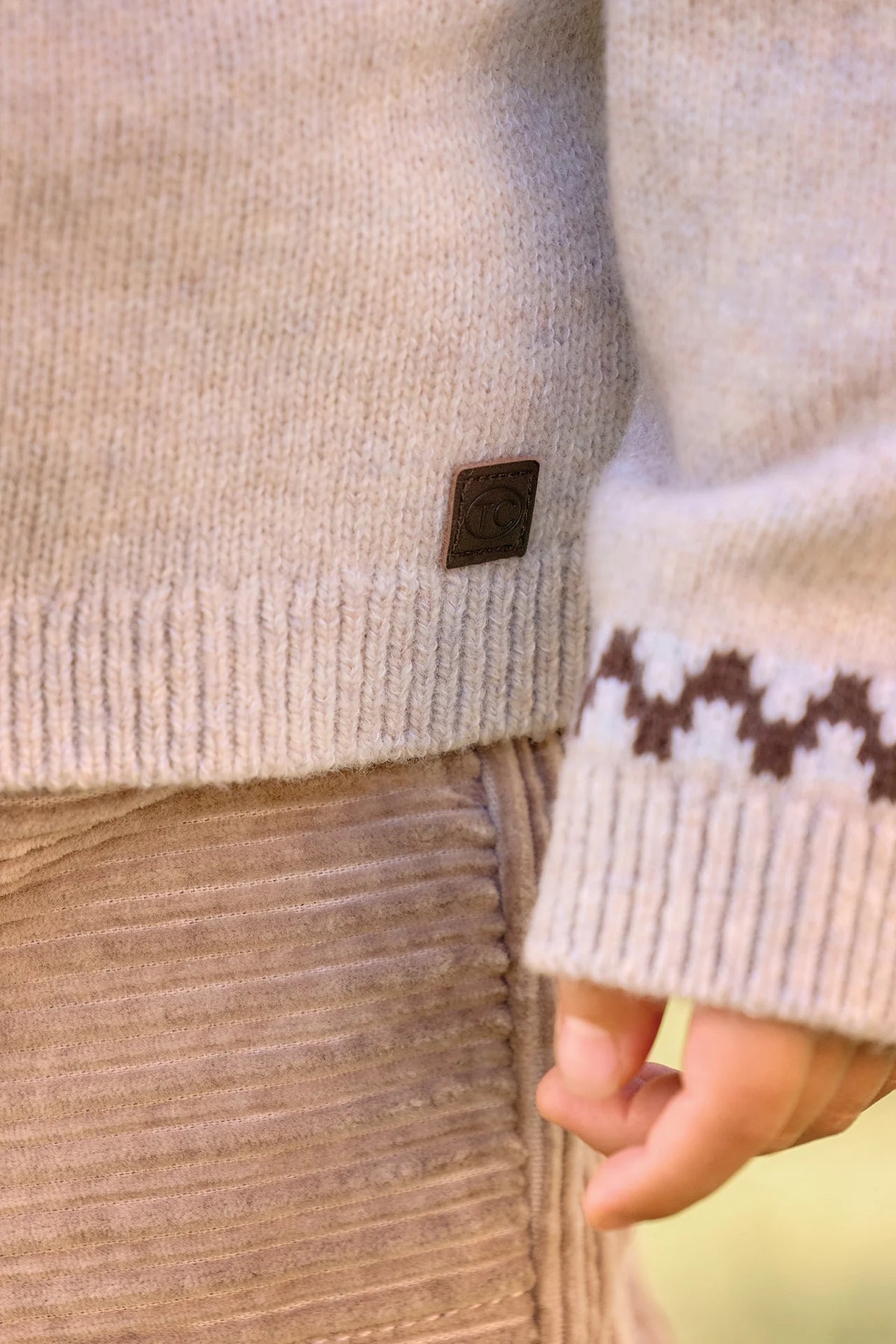 Tartine et Chocolat Pull 5 - Moka
