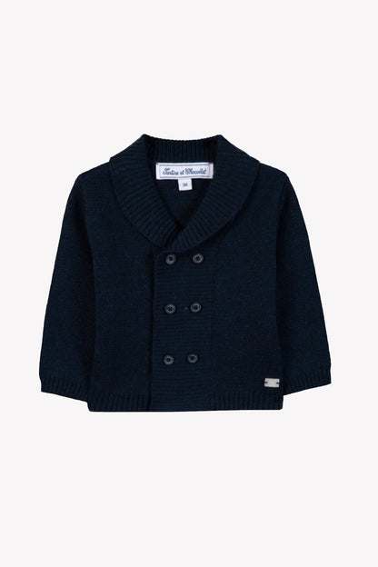 Tartine et Chocolat Gilet 4 - Marine