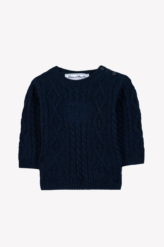 Tartine et Chocolat Pull 9 - Marine