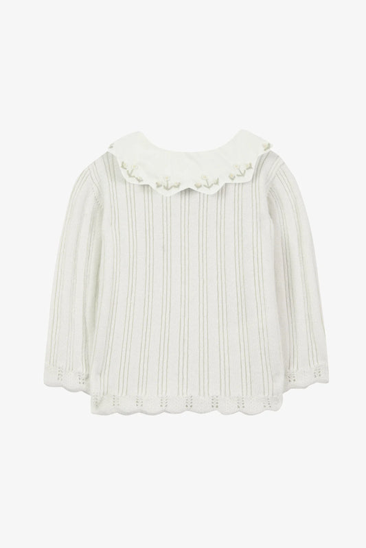 Tartine et Chocolat Pull 10 - Nacre