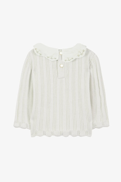 Tartine et Chocolat Pull 10 - Nacre