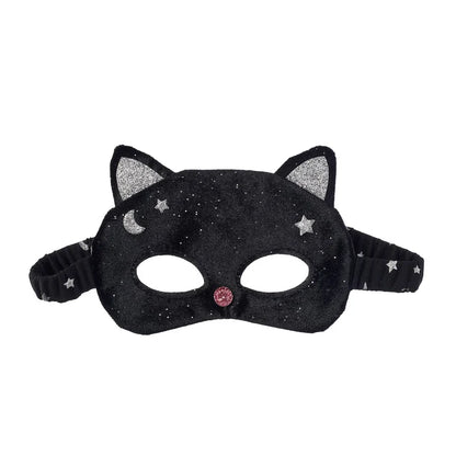 Rockahula Velvet Black Cat Mask (3-10 Years)