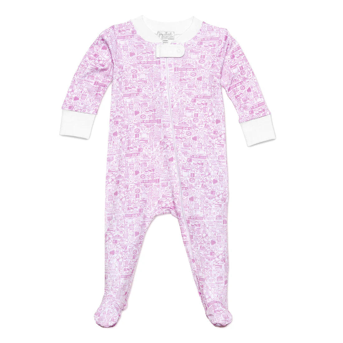 Joy Street NYC Zip Baby Onesie