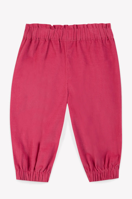 Bonton Pink Velvet Trousers