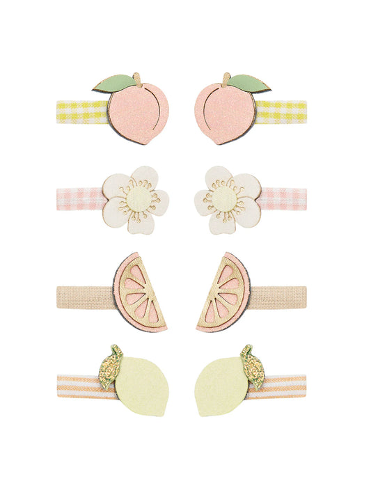 Mimi & Lula Peachy Citrus Mini Clips