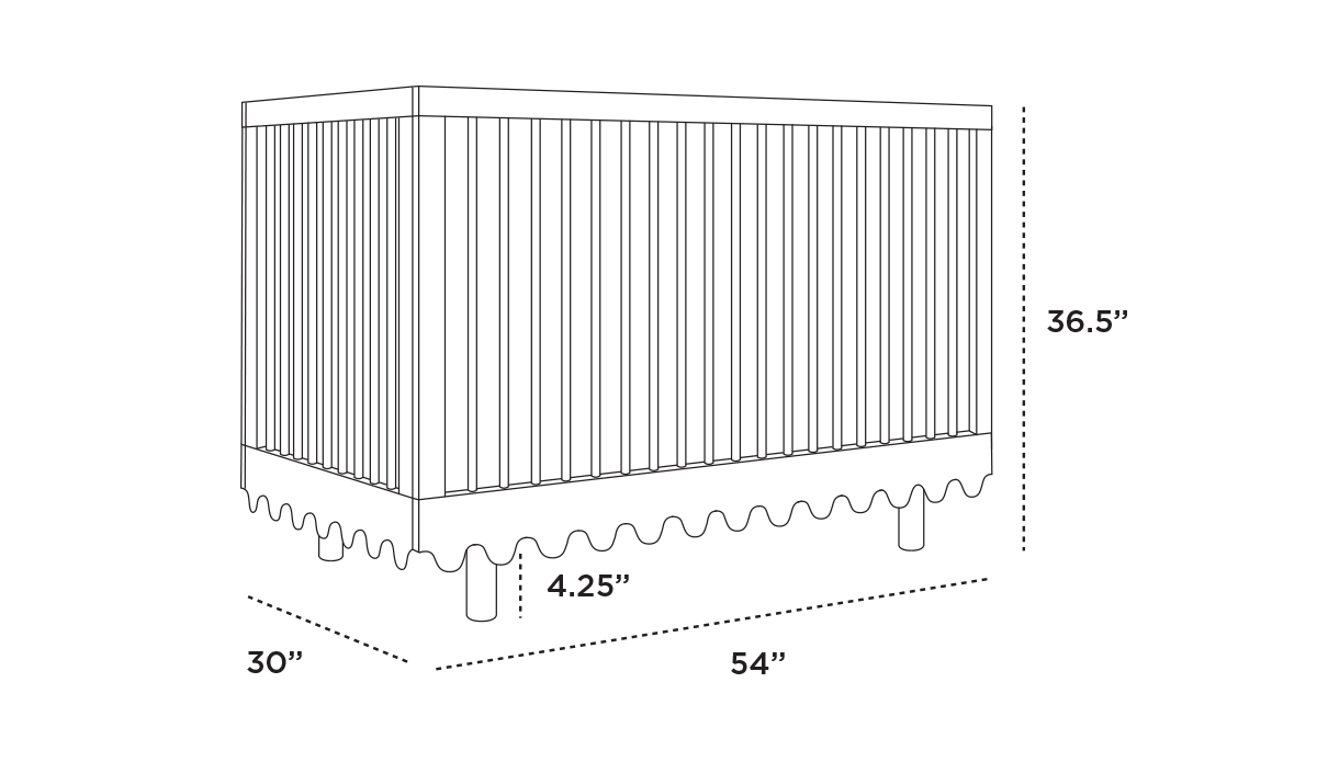 Oeuf Moss Crib