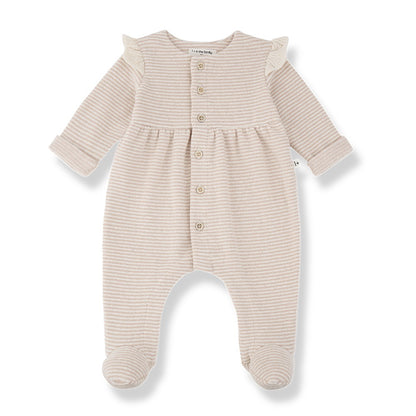 1+ in the Family Orleans Girly Jumpsuit W/feet