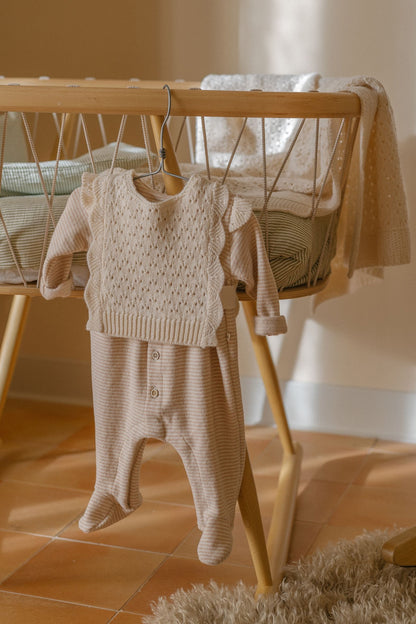 1+ in the Family Orleans Girly Jumpsuit W/feet