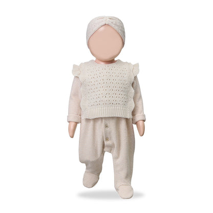 1+ in the Family Orleans Girly Jumpsuit W/feet