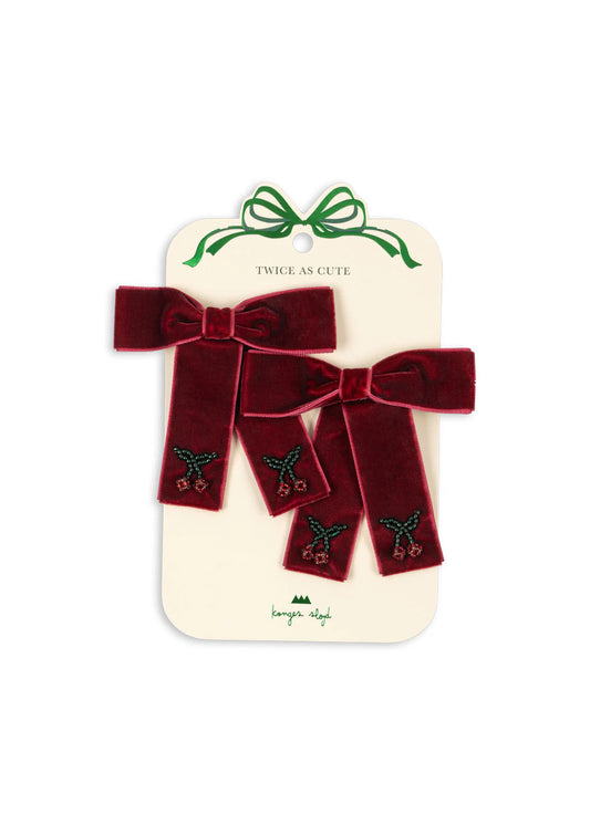 Konges Sløjd 2 Pack Juliette Bow Hair Clip