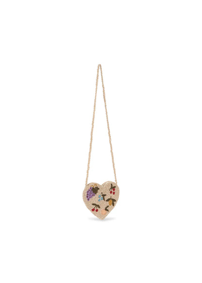 Konges Sløjd Beaded Heart Bag