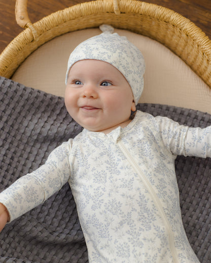 Quincy Mae Bamboo Zip Footie