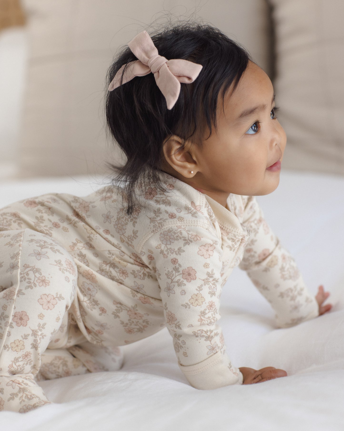 Quincy Mae Zip Long Sleeve Sleeper Footie