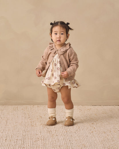 Quincy Mae Ruffle Collar Cardigan