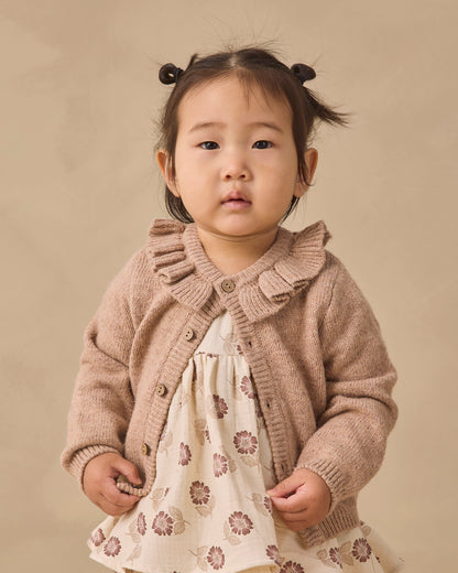 Quincy Mae Ruffle Collar Cardigan