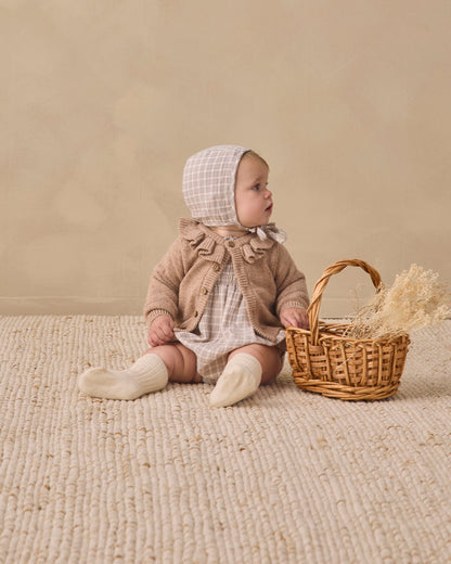 Quincy Mae Ruffle Collar Cardigan