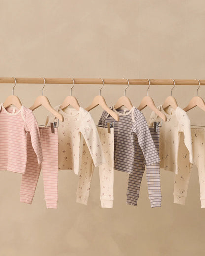 Quincy Mae Ribbed Tee Set