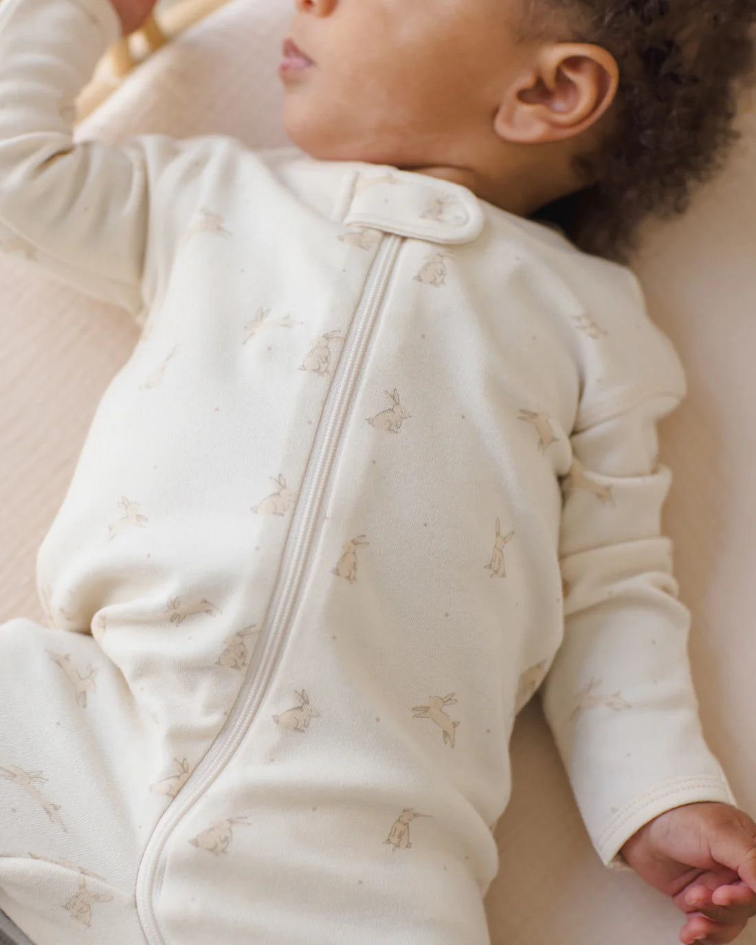 Quincy Mae Zip Footie